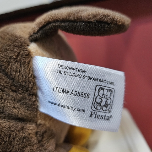 Fiesta Brown and Yellow Owl Bird Toy - Picture 3 of 3